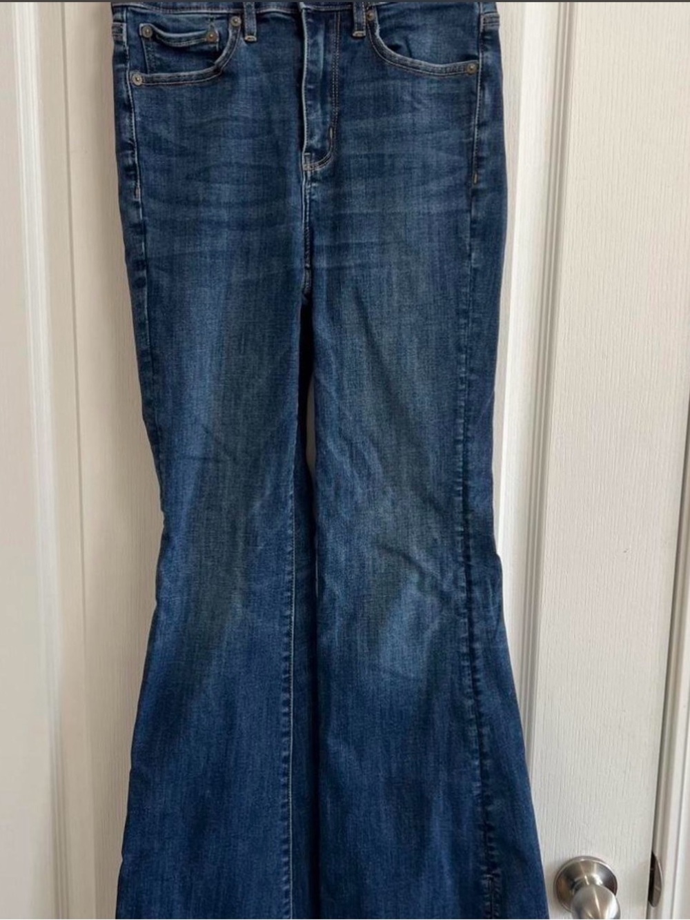 American Eagle Outfitters Dark Blue Flared Jeans